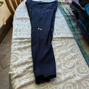 Under Armour Leggings, navy blue, size small